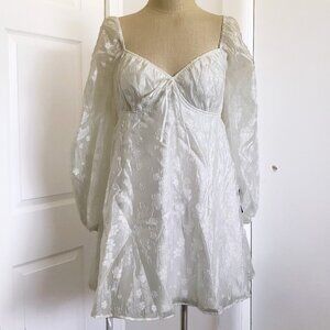 NWT Lulus Angel Looks Mini Babydoll Dress